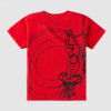 Kids Red Bugs Bunny T-Shirt Featuring Cartoon Graphic